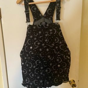 Moon and Star Shorteralls 2X